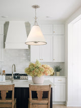 Crystorama Broche 4 Light Antique Silver Pendant