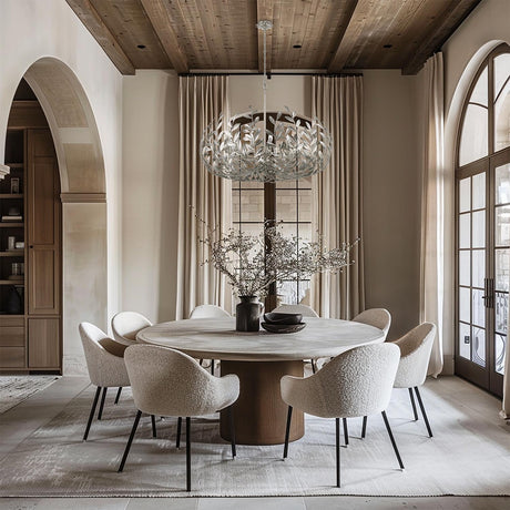 Crystorama Broche 12 Light Antique Silver Chandelier