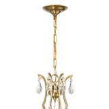 Crystorama Cedar 8 Light Vibrant Gold Chandelier