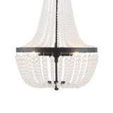 Crystorama Rylee 3 Light Matte Black Mini Chandelier