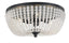 Crystorama Rylee 4 Light Matte Black Flush Mount