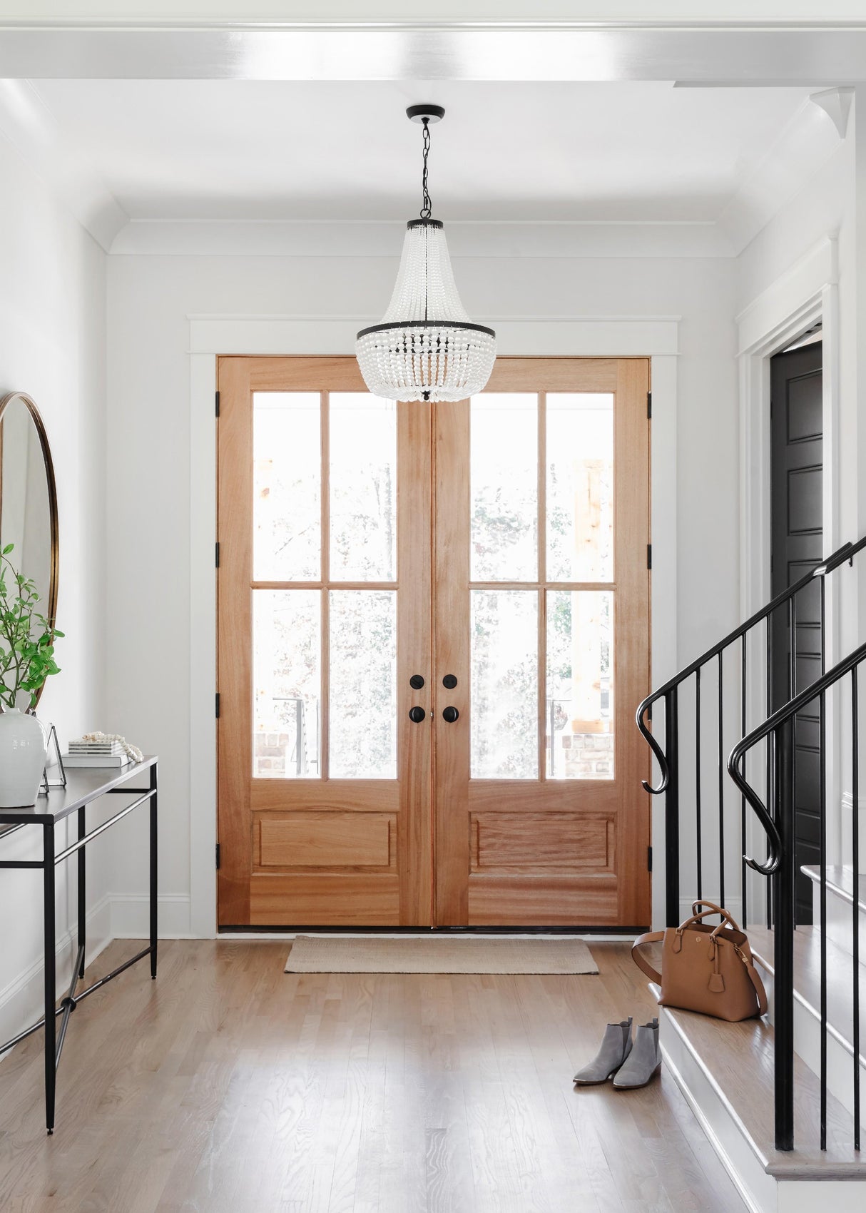 Crystorama Rylee 6 Light Matte Black Chandelier