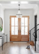 Crystorama Rylee 6 Light Matte Black Chandelier