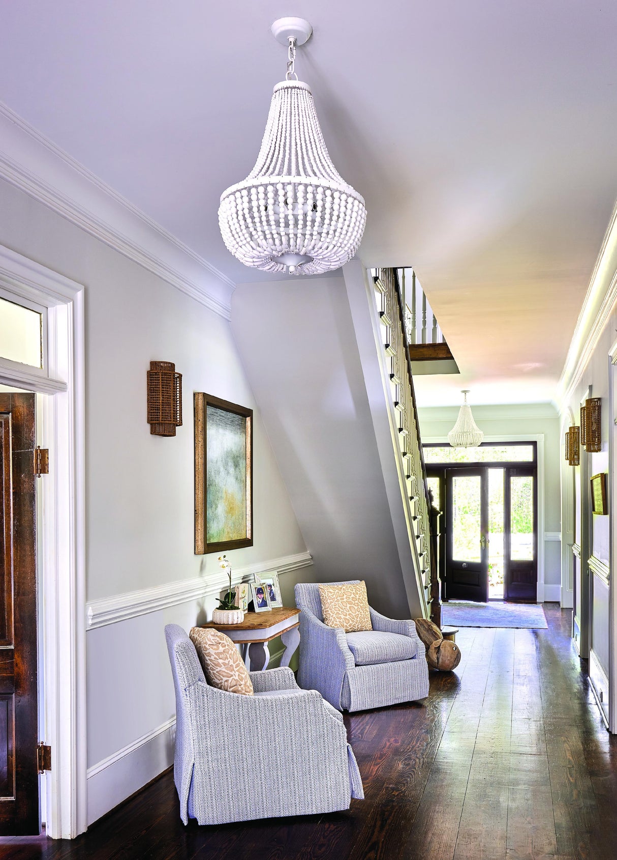 Crystorama Rylee 6 Light Matte White Chandelier