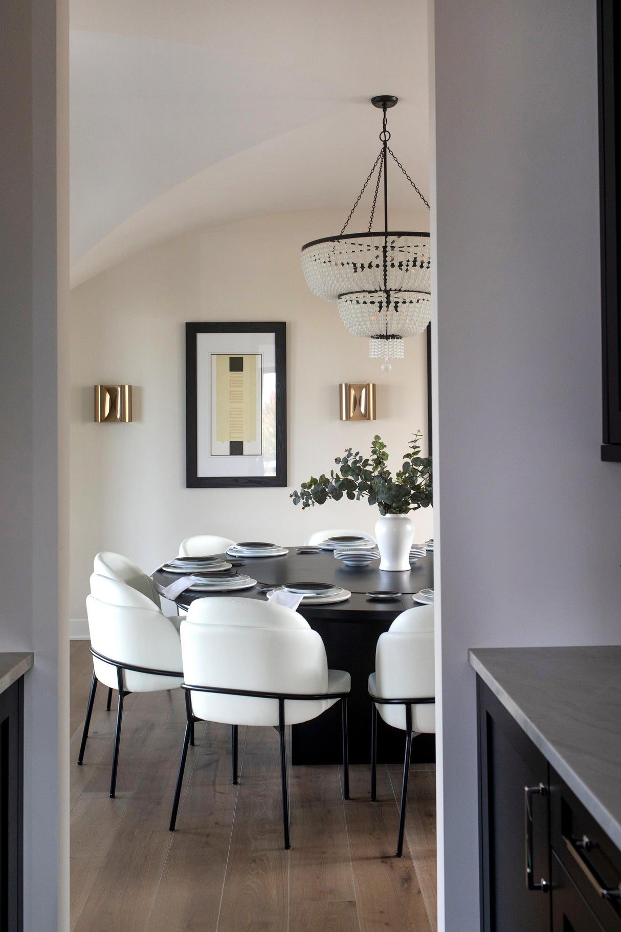 Crystorama Rylee 12 Light Matte Black Chandelier