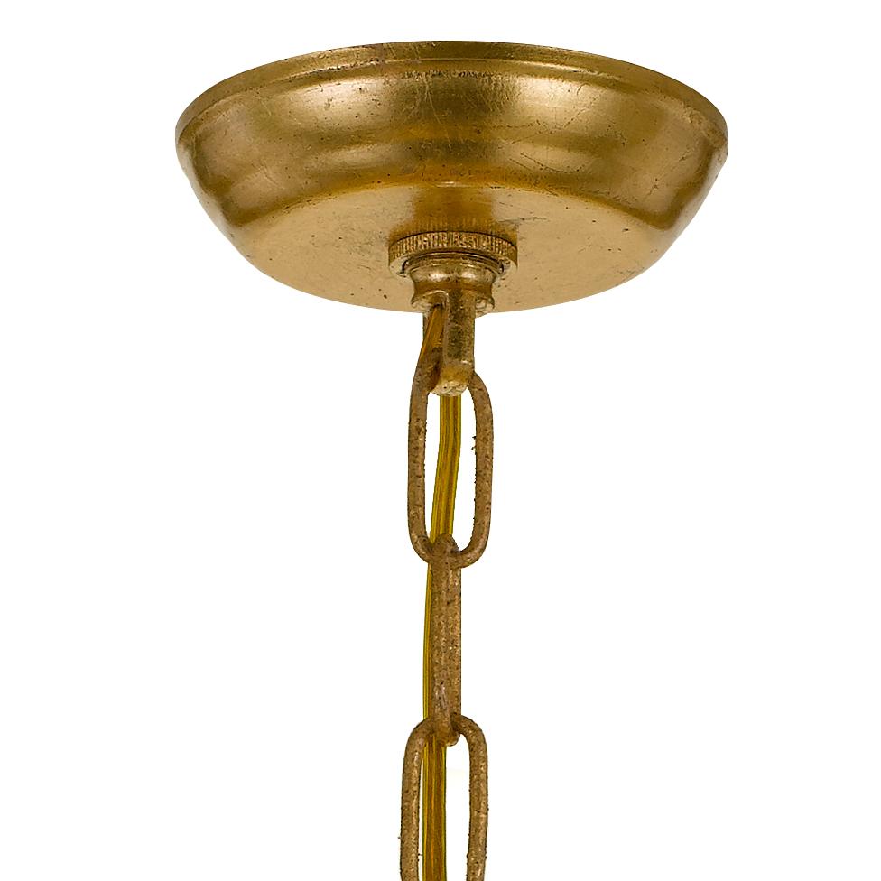 Crystorama Bridgehampton 8 Light Hand Cut Crystal Antique Gold Chandelier