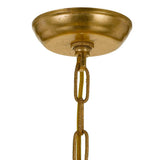 Crystorama Bridgehampton 8 Light Swarovski Strass Crystal Antique Gold Chandelier