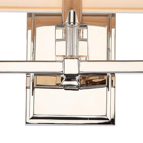 Crystorama Dixon 3 Light Polished Nickel Bathroom Vanity