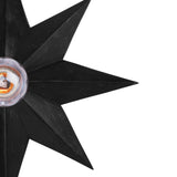 Crystorama Astro 1 Light Black Sconce