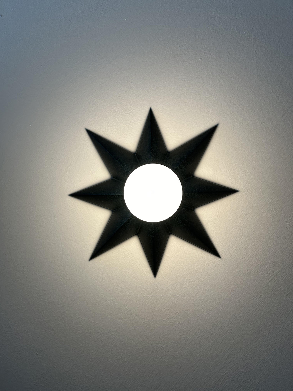 Crystorama Astro 1 Light Black Sconce