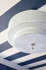 Crystorama Luxo 5 Light Drum Shade Satin Nickel Chandelier