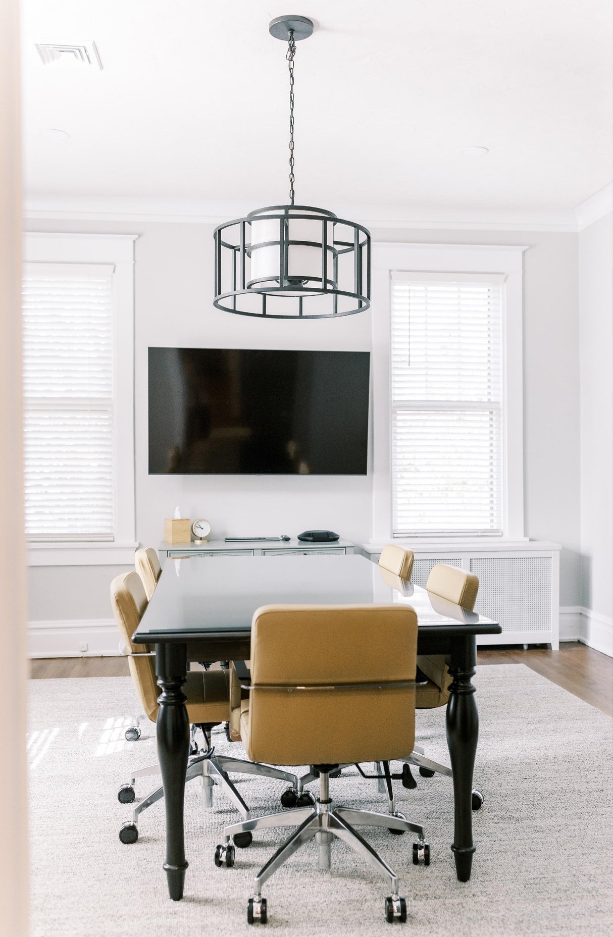 Crystorama Brian Patrick Flynn Hulton 5 Light Matte Black Lantern Chandelier