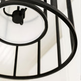 Crystorama Brian Patrick Flynn Hulton 6 Light Matte Black Lantern Chandelier