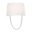 Crystorama Stella 2 Light Polished Chrome Sconce
