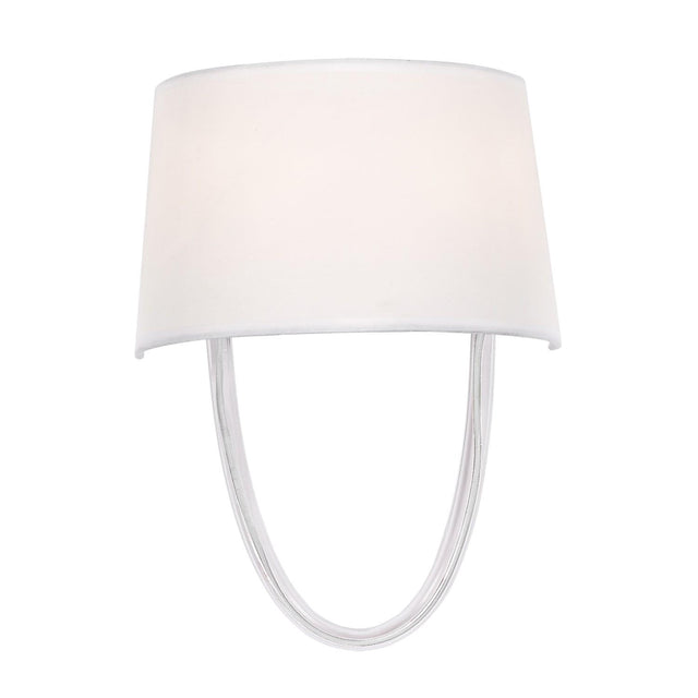 Crystorama Stella 2 Light Polished Chrome Sconce
