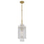 Crystorama Libby Langdon Ackerly 1 Light Aged Brass Pendant