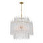 Crystorama Libby Langdon Ackerly 8 Light Aged Brass Chandelier