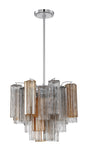 Crystorama Addis 4 Light Polished Chrome Mini Chandelier