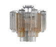 Crystorama Addis 4 Light Polished Chrome Semi Flush Mount