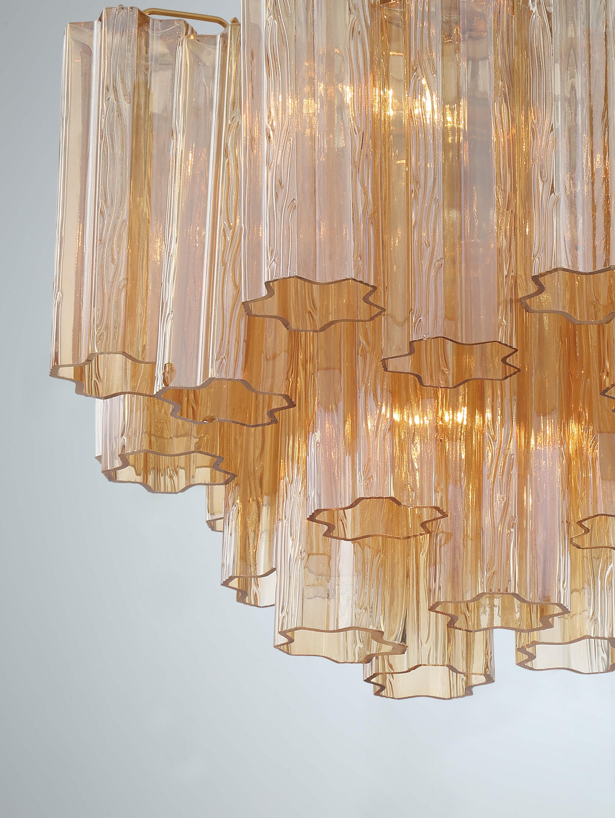 Crystorama Addis 4 Light Aged Brass Semi Flush Mount