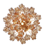 Crystorama Addis 6 Light Aged Brass Chandelier