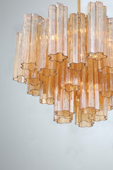 Crystorama Addis 6 Light Aged Brass Chandelier