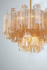 Crystorama Addis 9 Light Aged Brass Chandelier