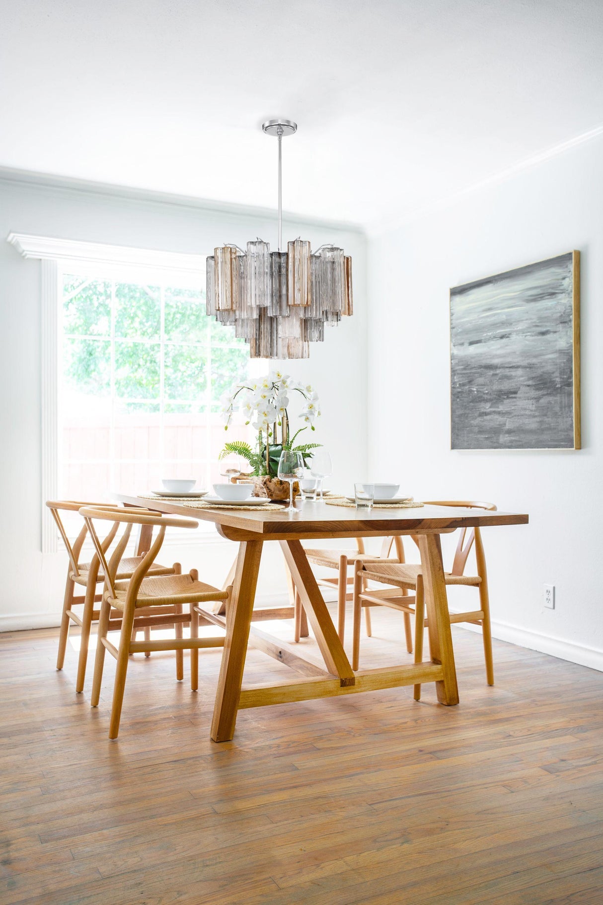 Crystorama Addis 9 Light Polished Chrome Chandelier