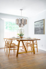 Crystorama Addis 9 Light Polished Chrome Chandelier