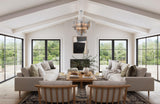 Crystorama Addis 12 Light Polished Chrome Chandelier