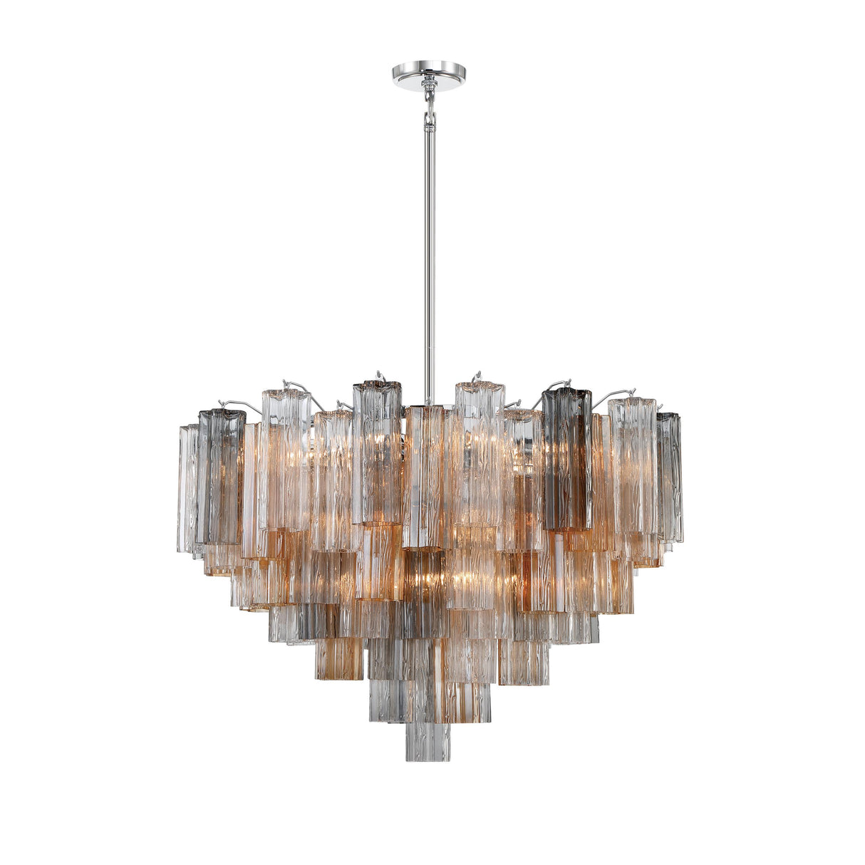 Crystorama Addis 16 Light Polished Chrome Chandelier