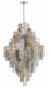 Crystorama Addis 20 Light Polished Chrome Chandelier
