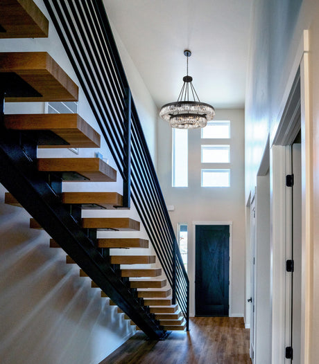 Crystorama Alister 26 Light Charcoal Bronze Chandelier