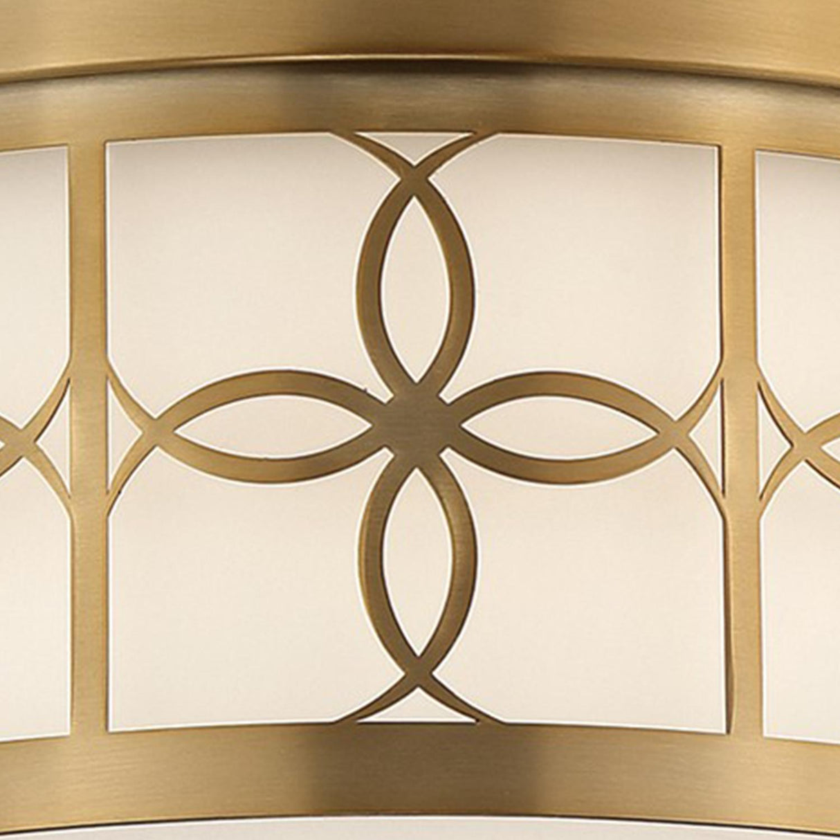 Crystorama Anniversary 2 Light Vibrant Gold Flush Mount