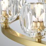Crystorama Aragon 12 Light LED Soft Brass Chandelier