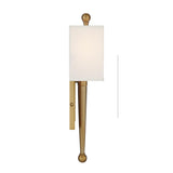 Crystorama Ardson 1 Light Vibrant Gold Sconce