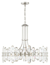 Crystorama Bolton 12 Light Polished Nickel Chandelier