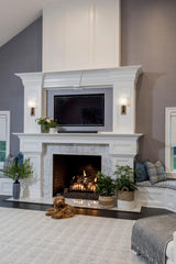 Crystorama Brent 1 Light Vibrant Gold + Black Forged Sconce