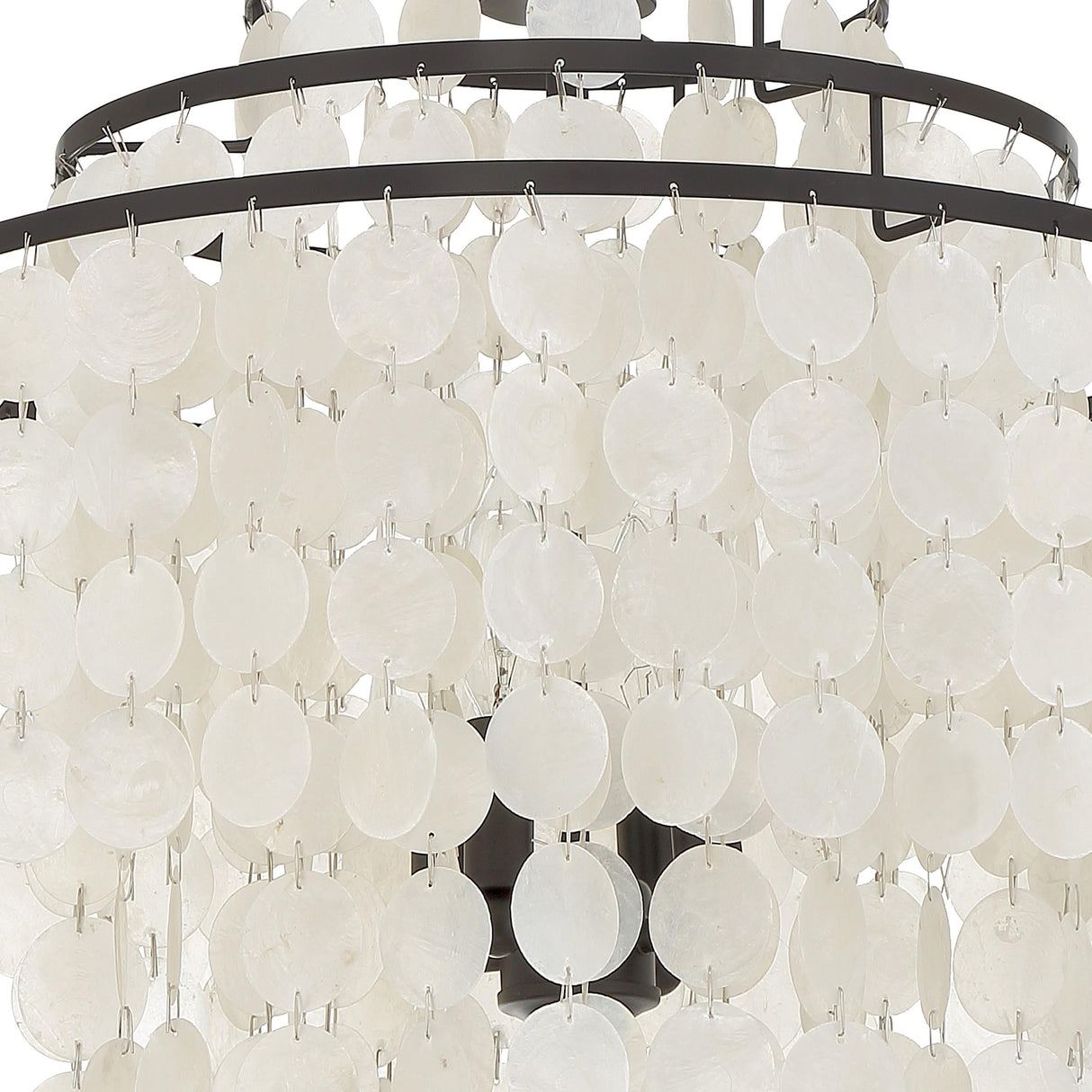 Crystorama Brielle 4 Light Dark Bronze Chandelier