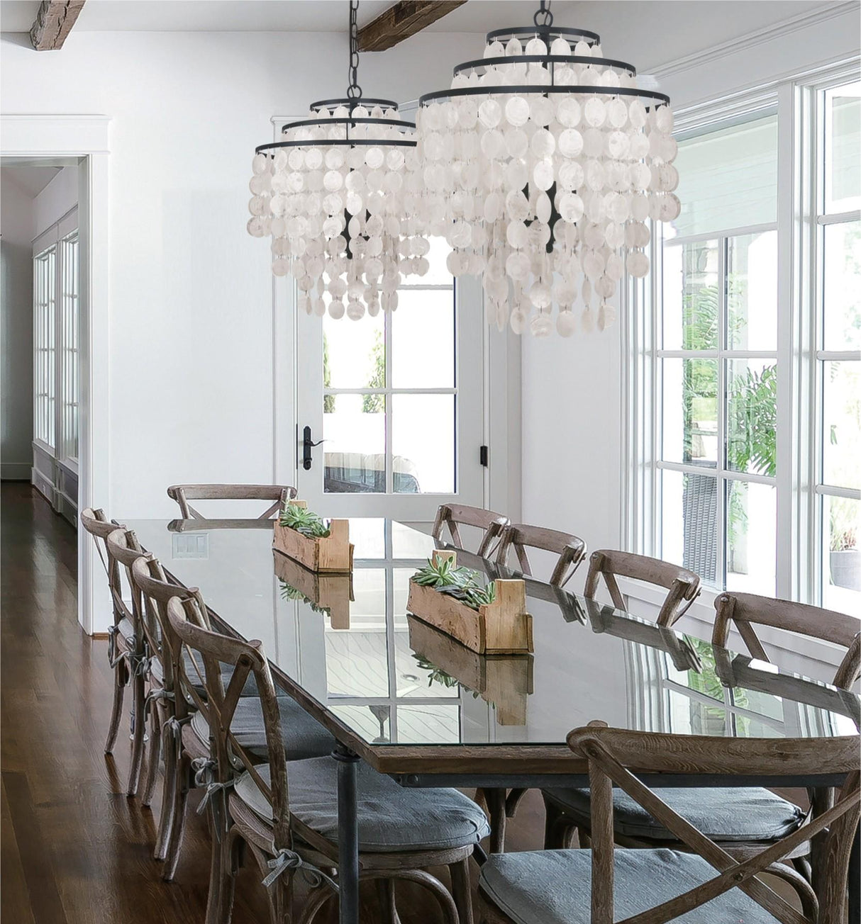 Crystorama Brielle 4 Light Dark Bronze Chandelier