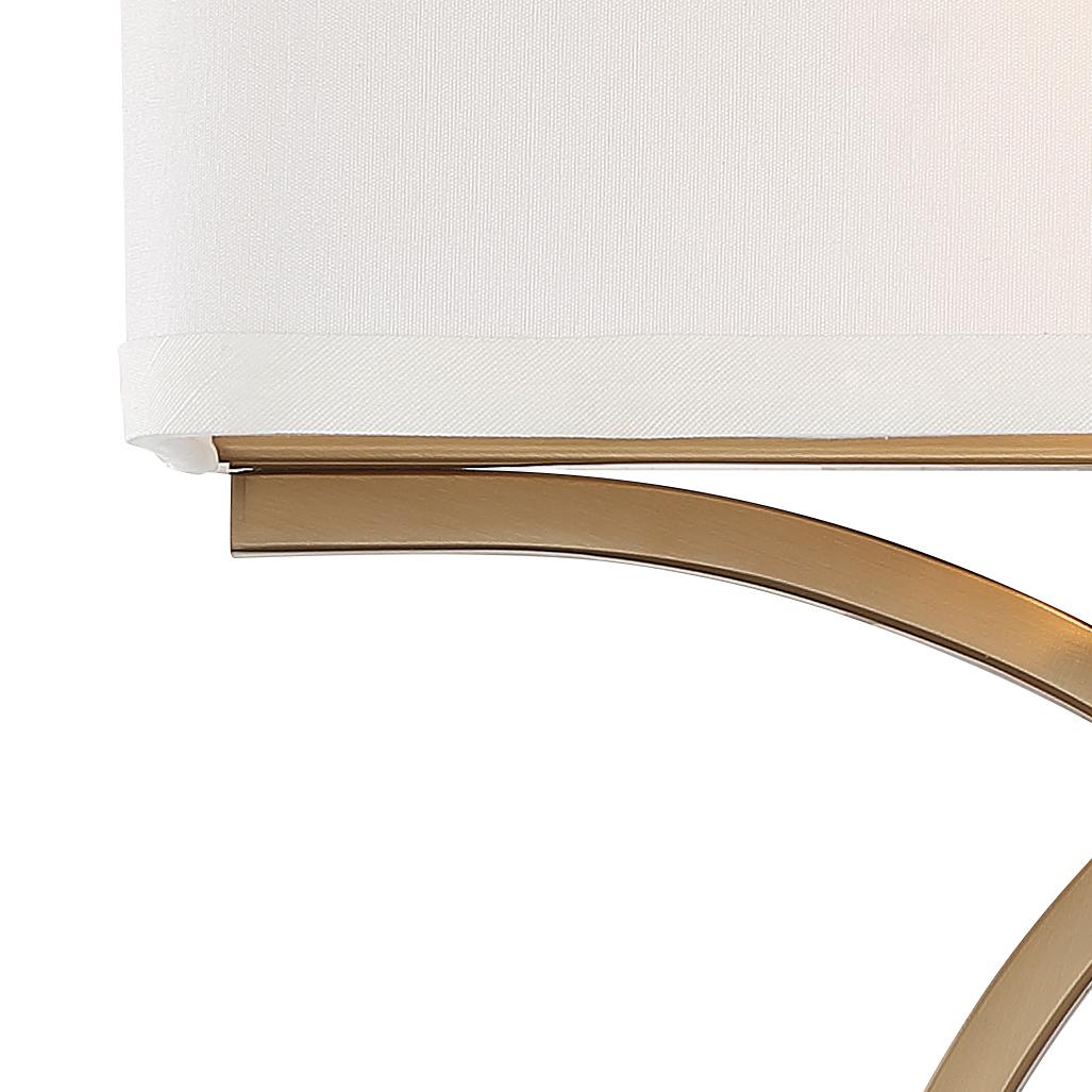 Crystorama Brinkley 2 Light Vibrant Gold Sconce