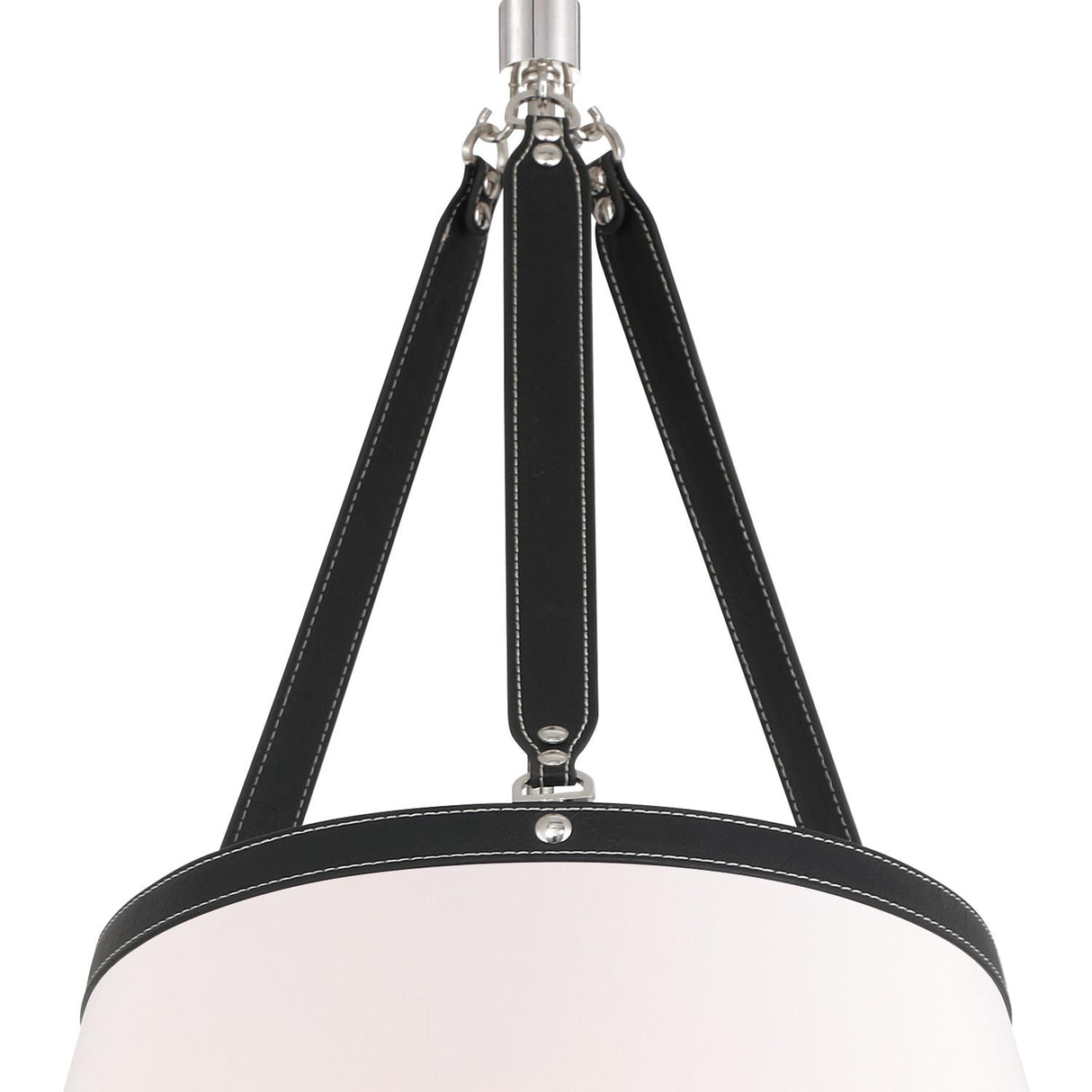 Crystorama Libby Langdon Callahan 6 Light Polished Nickel Pendant