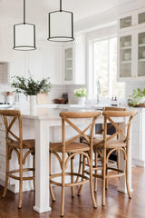 Crystorama Carlyn 1 Light Black Mini Pendant