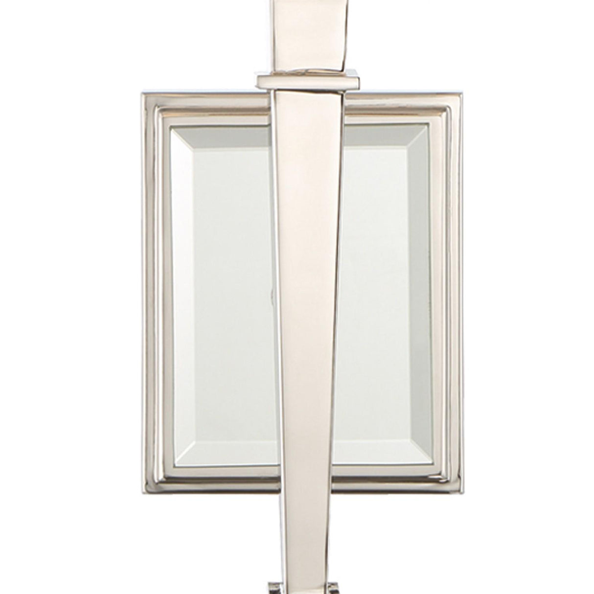 Crystorama Clifton 1 Light Polished Nickel Sconce