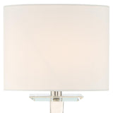 Crystorama Clifton 1 Light Polished Nickel Sconce