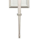 Crystorama Clifton 1 Light Polished Nickel Sconce