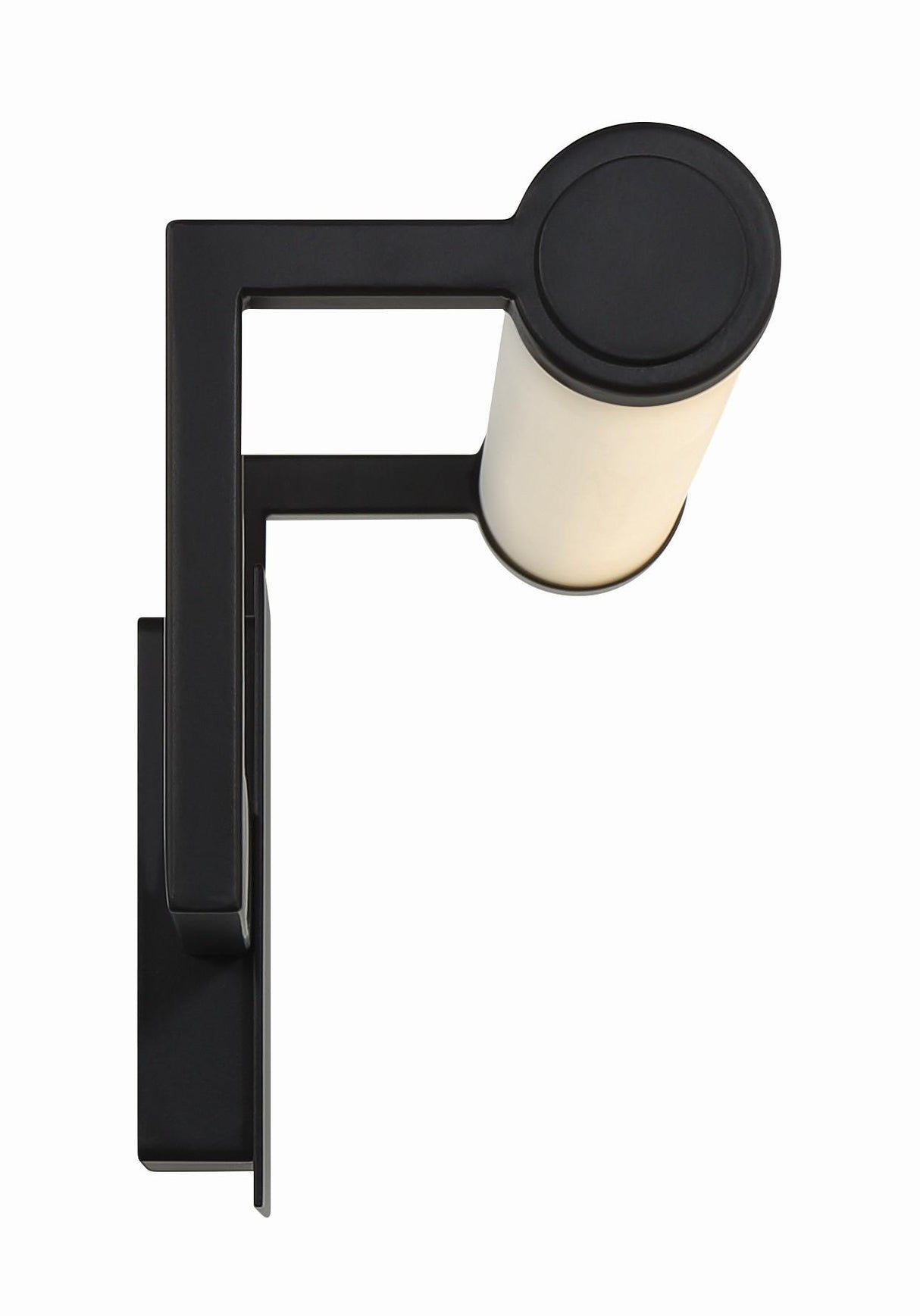 Crystorama Clinton Integrated LED Matte Black Picture Light