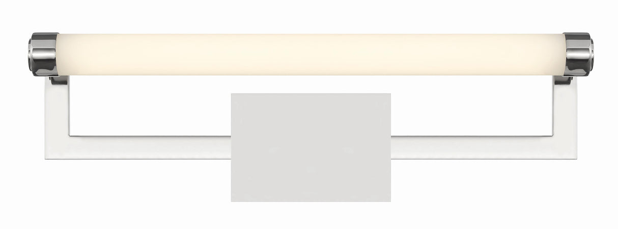 Crystorama Clinton Integrated LED Polished Nickel Picture Light