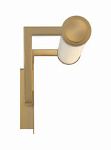 Crystorama Clinton Integrated LED Vibrant Gold Picture Light