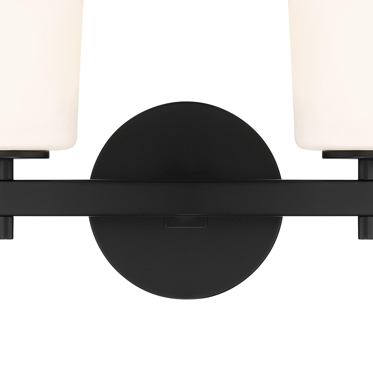 Crystorama Colton 2 Light Black Sconce